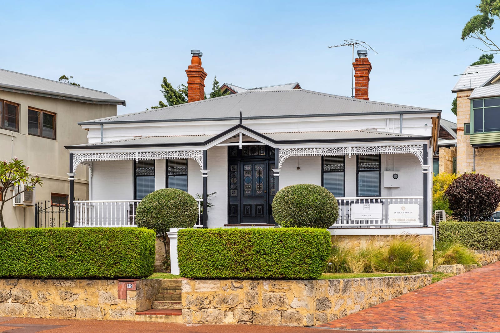 Heritage Sydney home with a traditional roofline